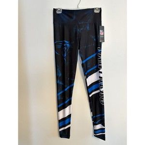 NWT NFL Team Apparel Carolina Panthers Leggings Sz SP